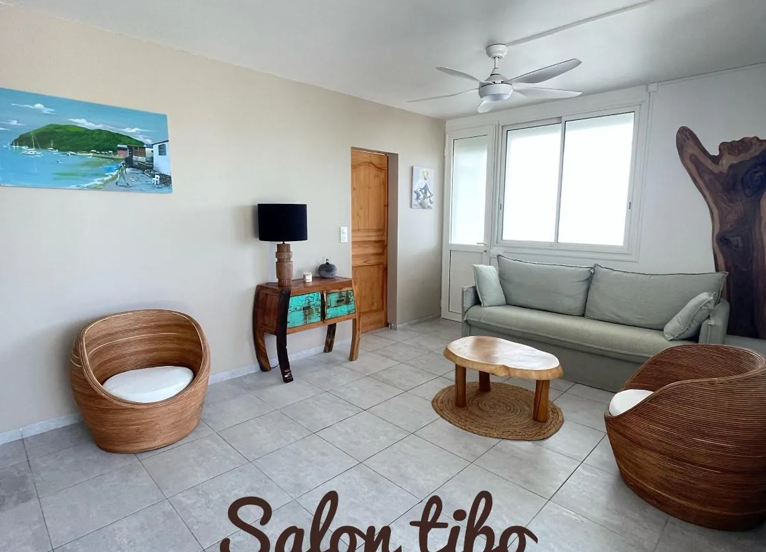 Haut De Villa Bel Bo & Bas De Villa Tibo Acces Mer Deshaies Appartement