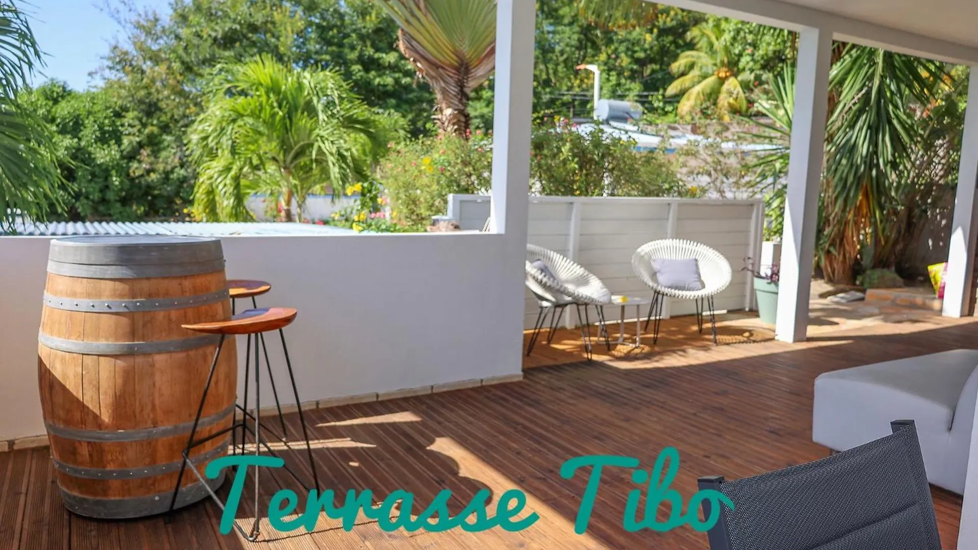 Haut De Villa Bel Bo & Bas De Villa Tibo Acces Mer Deshaies Appartement
