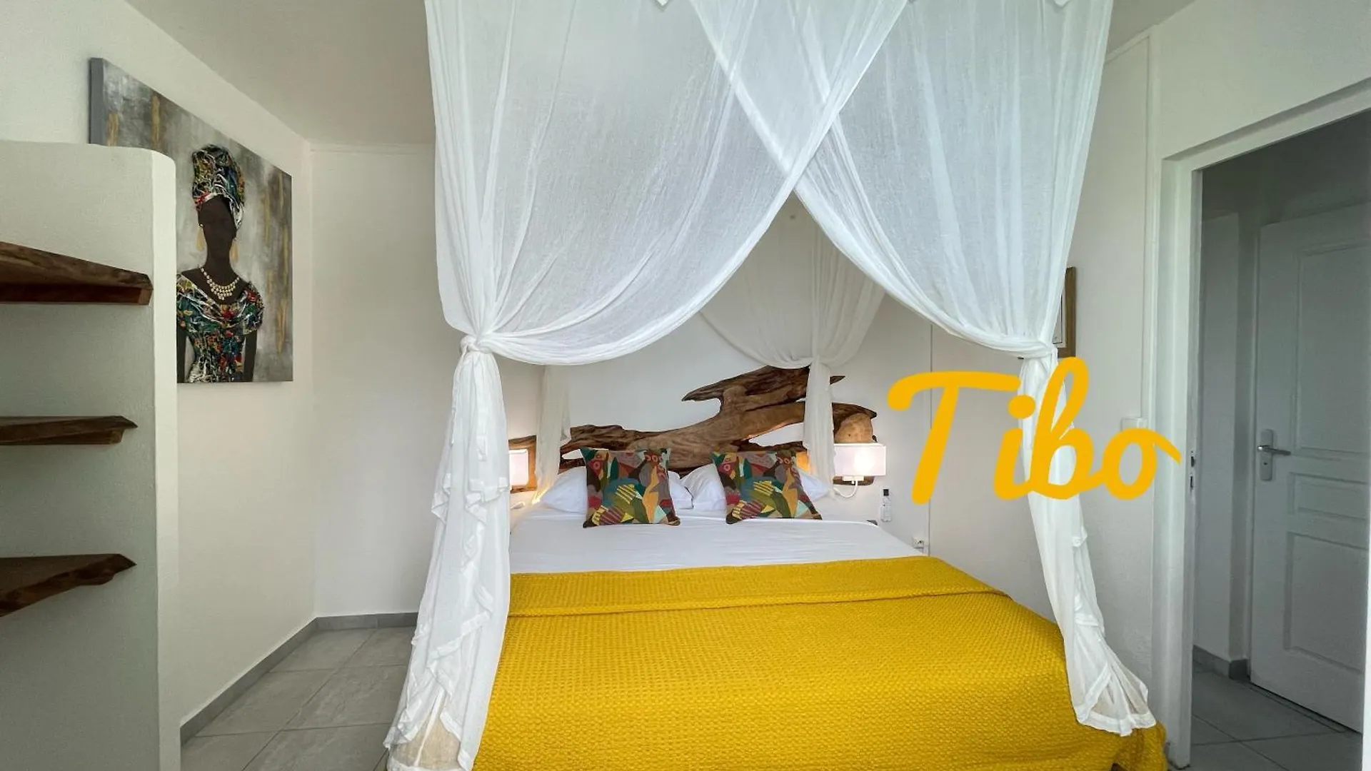 Appartement Haut De Villa Bel Bo & Bas De Villa Tibo Acces Mer Deshaies Guadeloupe